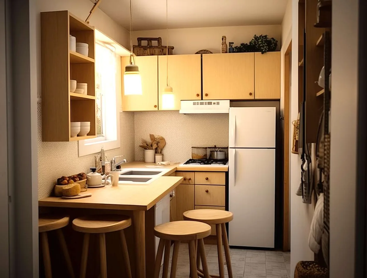 ¿Tu cocina es pequeña, pero no quieres que pase desapercibida?